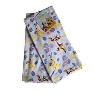 Disney Pooh Tigger Easter Egg Kitchen Towels Set Kitchen Housewarming Gift NWT
